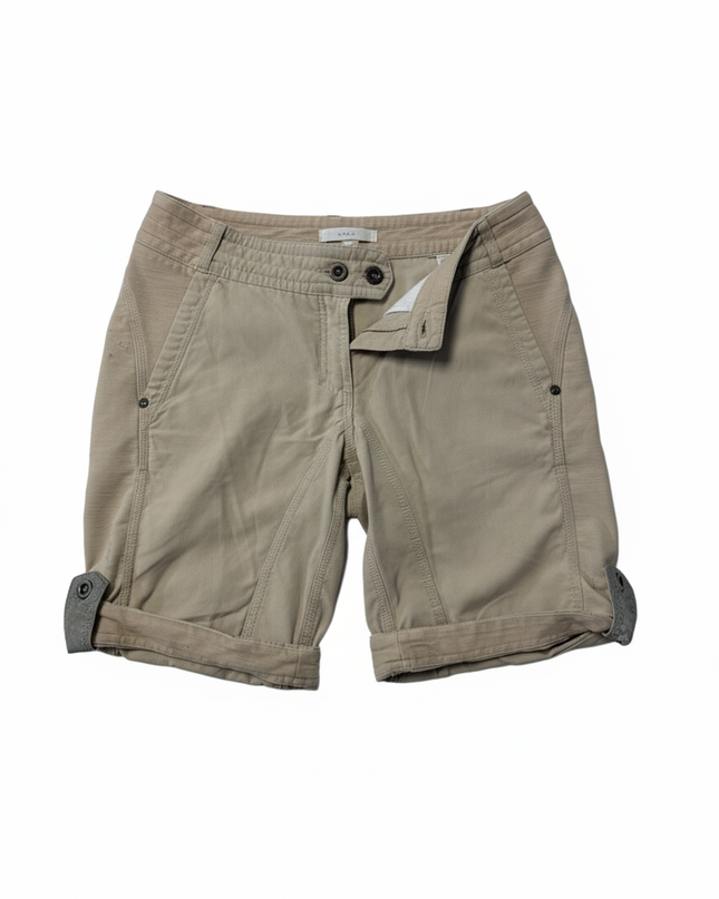 Lululemon Beige Roll-Up Utility Cargo Shorts
