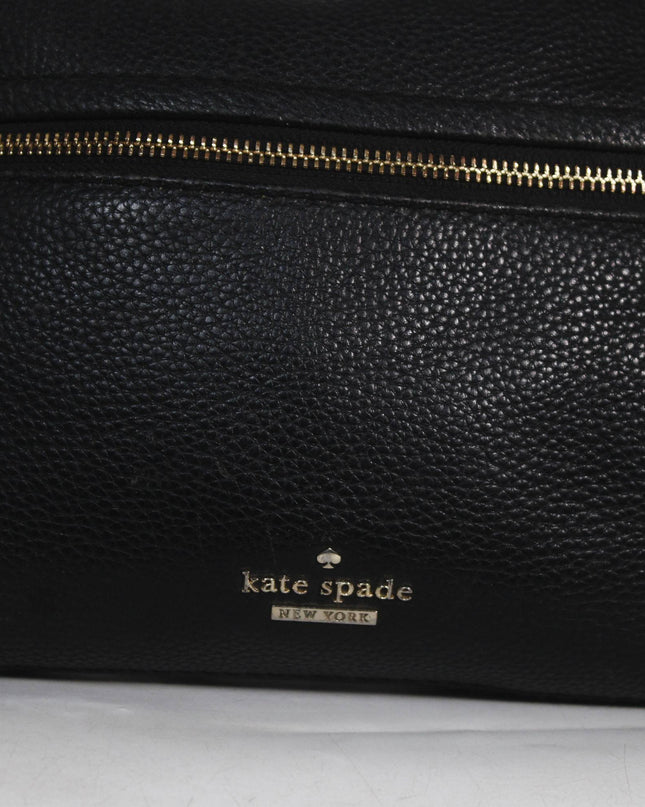 Kate Spade Black Pebbled Leather Crossbody Bag