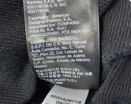Calvin Klein Jeans Black Monogram Logo Hoodie