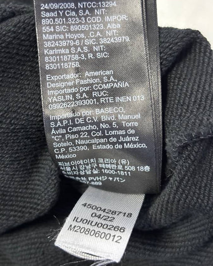 Calvin Klein Jeans Black Monogram Logo Hoodie