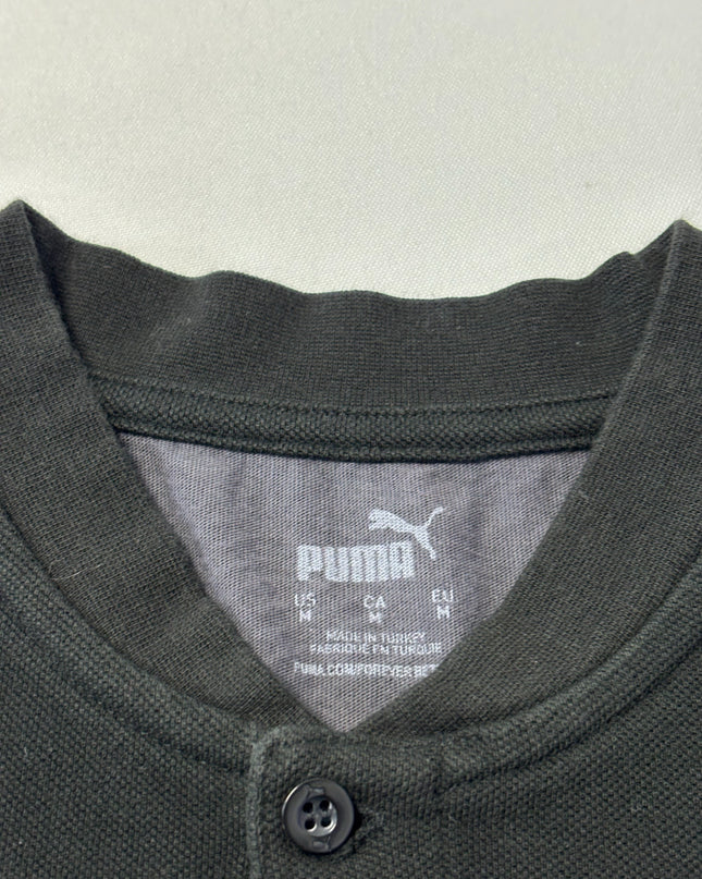 Puma Black Marseille OM Sports Polo Shirt