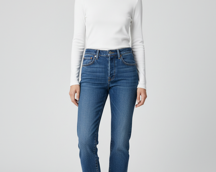 Levi's Premium Blue 501 Skinny High-Rise Jeans