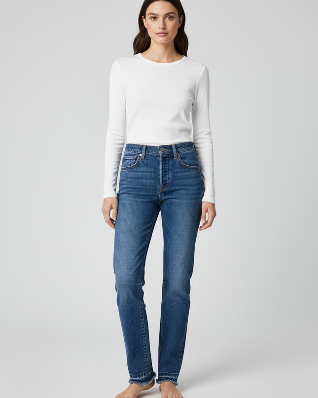 Levi's Premium Blue 501 Skinny High-Rise Jeans