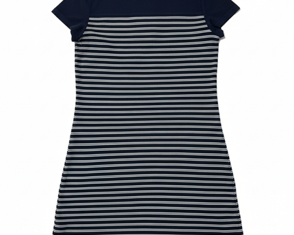 Tommy Hilfiger Navy Blue/White Striped Polo Dress