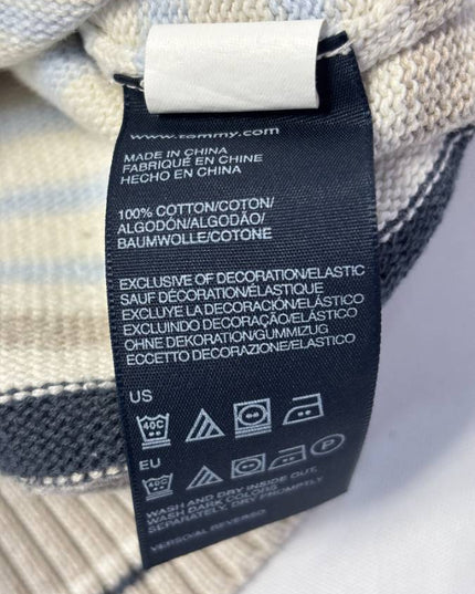 Tommy Hilfiger Multicolor Striped Knit Crewneck Sweater