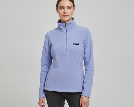 Patagonia Lavender 1/4 Zip Fleece Pullover