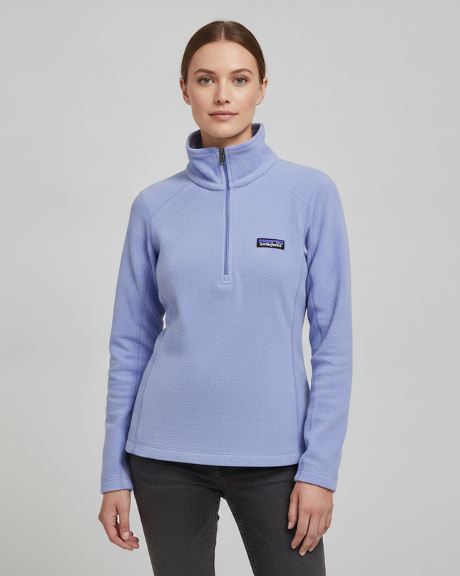 Patagonia Lavender 1/4 Zip Fleece Pullover