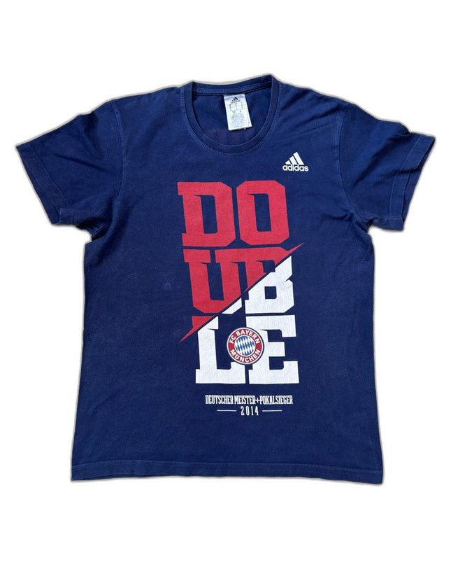 Adidas FC Bayern München 2014 Double Meister T-Shirt - S