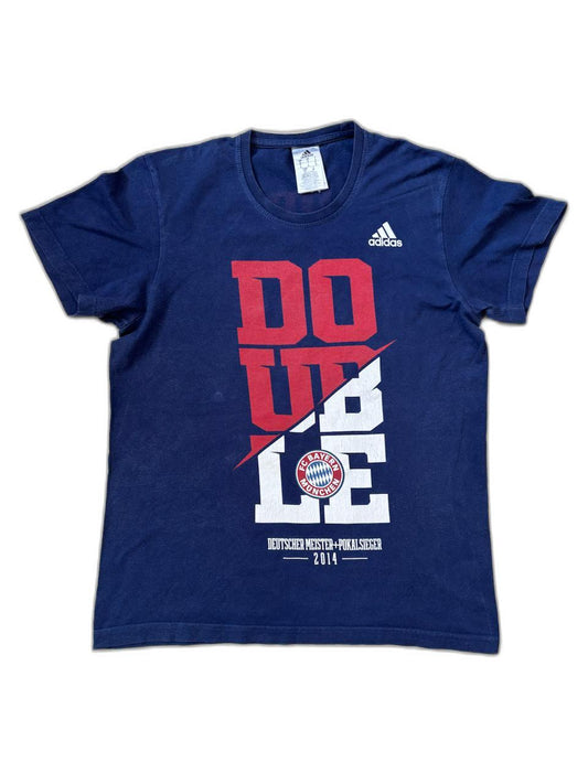 Adidas FC Bayern München 2014 Double Meister T-Shirt - S