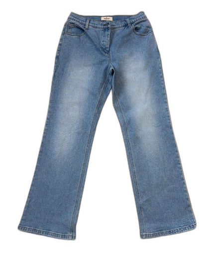 John Bamer Flared Light Blue Denim Jeans - S | Waist: 28"