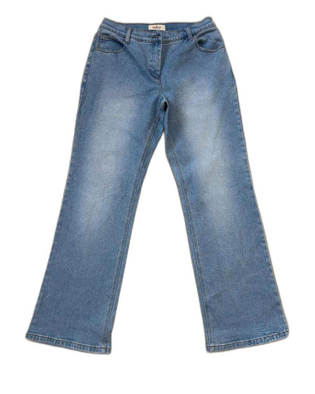 John Bamer Flared Light Blue Denim Jeans - S | Waist: 28"