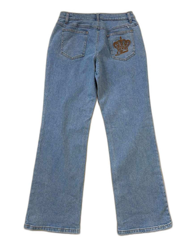 John Bamer Flared Light Blue Denim Jeans - S | Waist: 28"