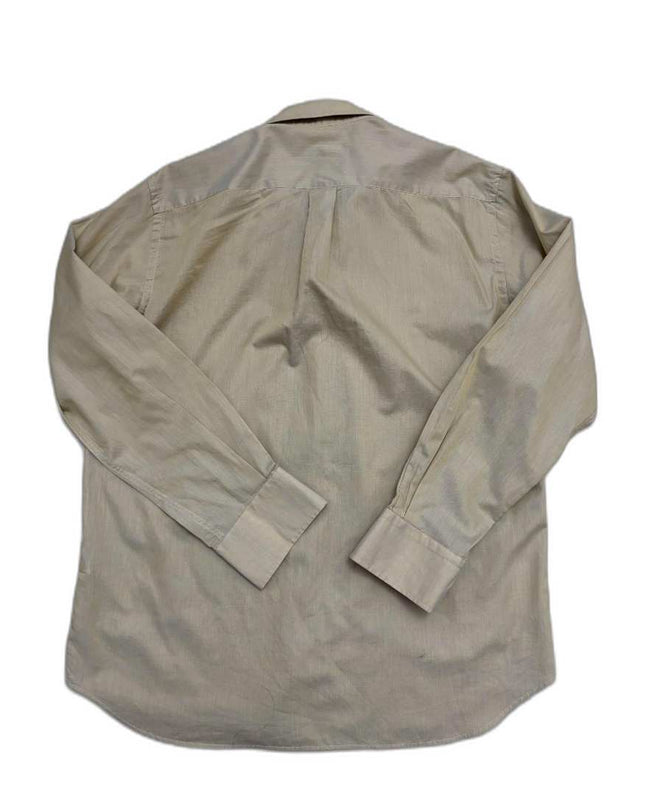 Ralph Lauren Blake Classic Beige Cotton Button-Up Shirt- M