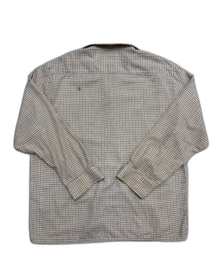 Dickies Multicolor Grid Check Beige Casual Shirt - XL