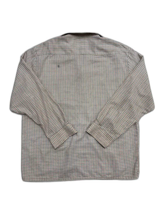Dickies Multicolor Grid Check Beige Casual Shirt - XL