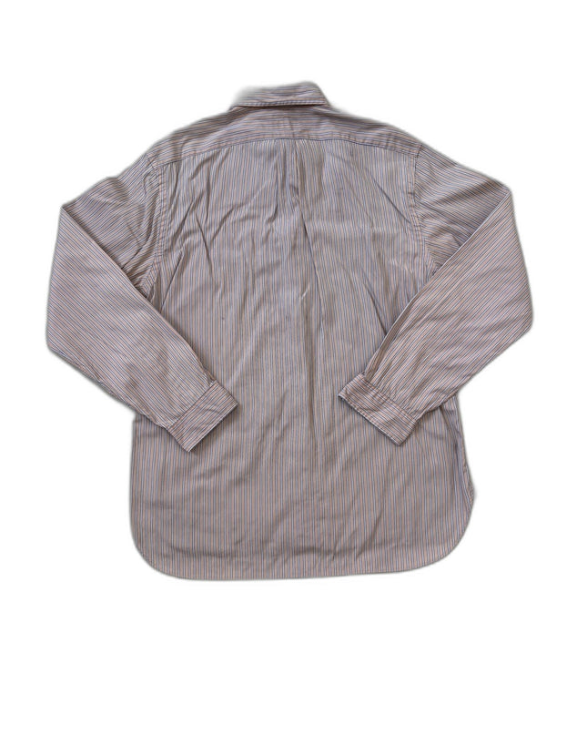 Ralph Lauren Oxford Beige Striped Shirt - M