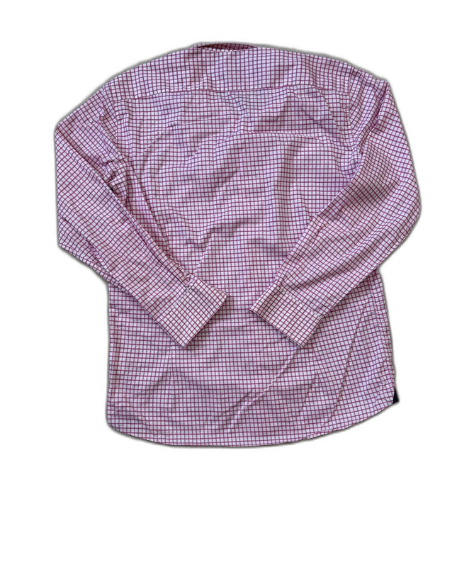 Tommy Hilfiger Tailored Fitted Wrinkle-Free Check Shirt - M