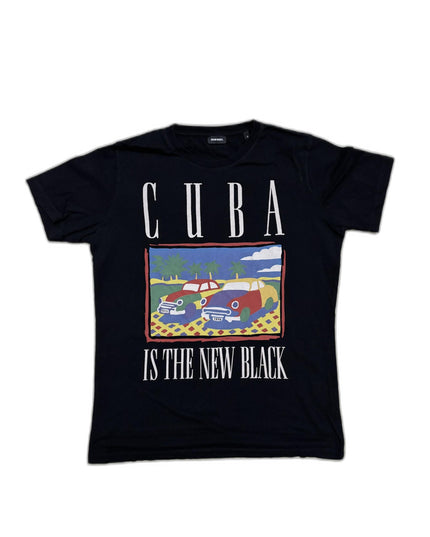 Diesel "Cuba is the New Black" Graphic T-Shirt - M
