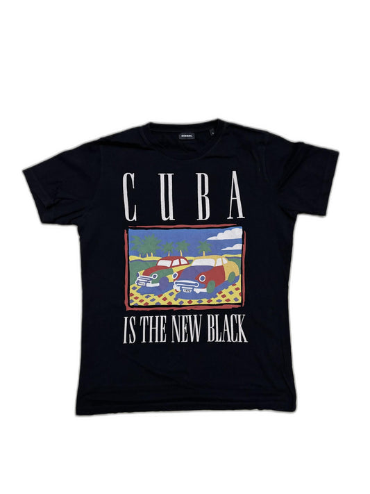 Diesel "Cuba is the New Black" Graphic T-Shirt - M