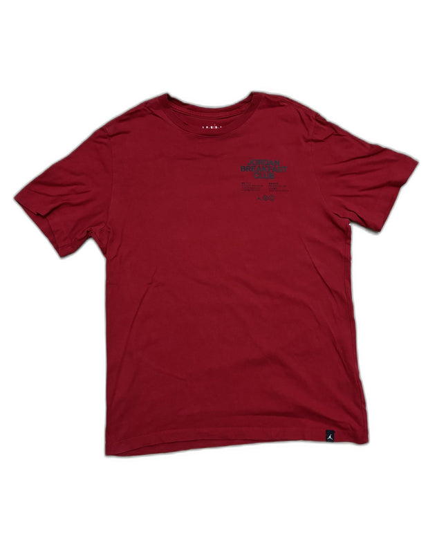 Jordan Breakfast Club Maroon Graphic T-Shirt - M