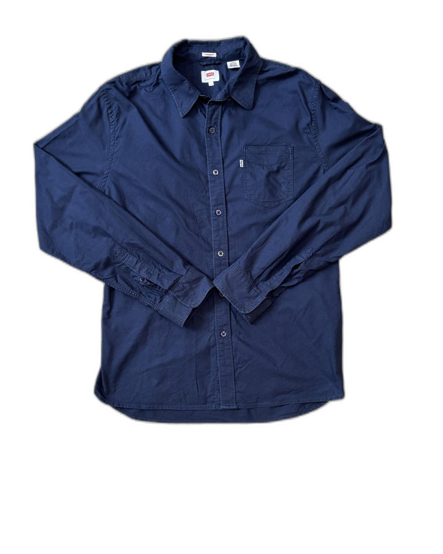 Levi’s Thermadapt Utility Navy Blue Shirt - S
