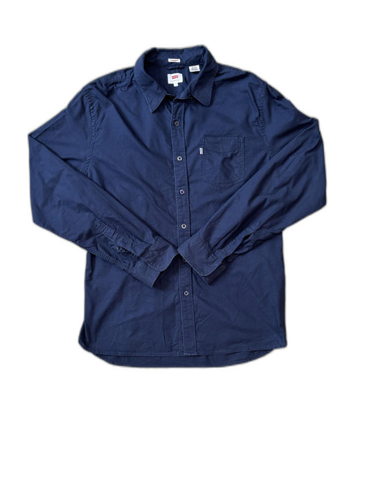 Levi’s Thermadapt Utility Navy Blue Shirt - S
