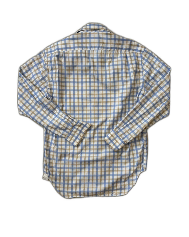 Massimo Dutti Collezioni Plaid Long Sleeve Dress Shirt - M