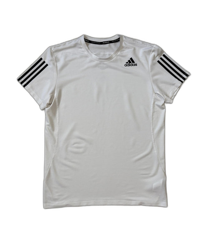 Adidas Primeblue Aeroready 3-stripe Performance T-Shirt - M
