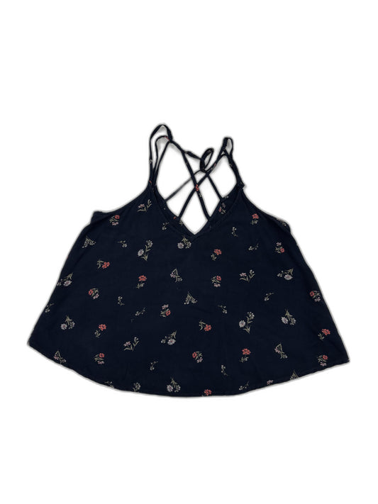 Hollister Floral Crisscross Straps Cami Top - M