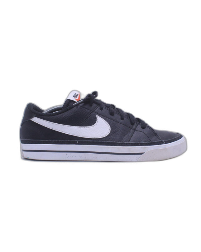 Nike Black Leather Court Legacy Canvas Casual Air Force Shoe | EU 40