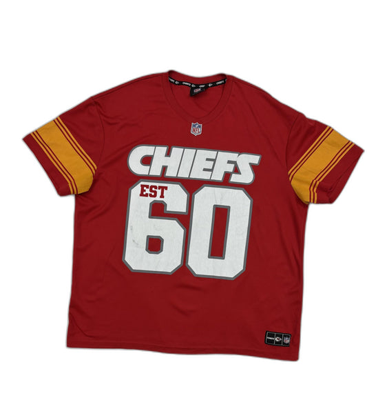 Primark NFL Kansas City Chiefs EST 60 Red Fan Fit Jersey - L