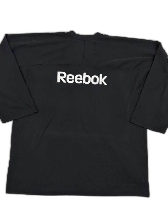 Reebok Oversized Black Ice Hockey Practice Jersey - XL