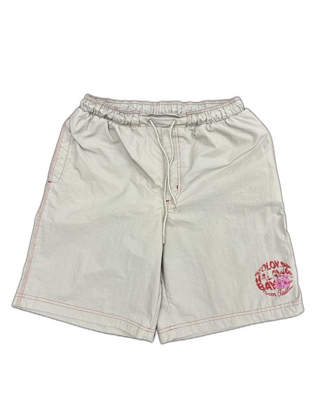 Tom Tailor Cream Beach Casual Shorts - S | Waist: 28"