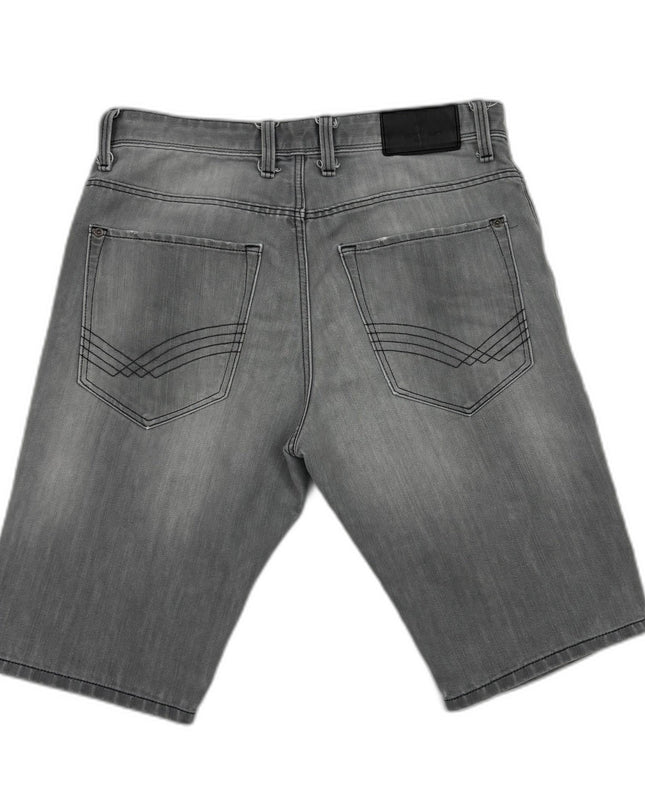 Tom Tailor Jim Slim Vintage Fit Gray Denim Shorts - M | Waist: 31"