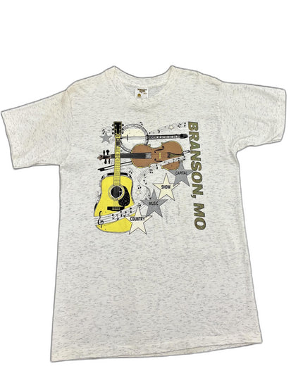 Tennessee River Gold Branson, MO Music Guitar Country T-Shirt - M