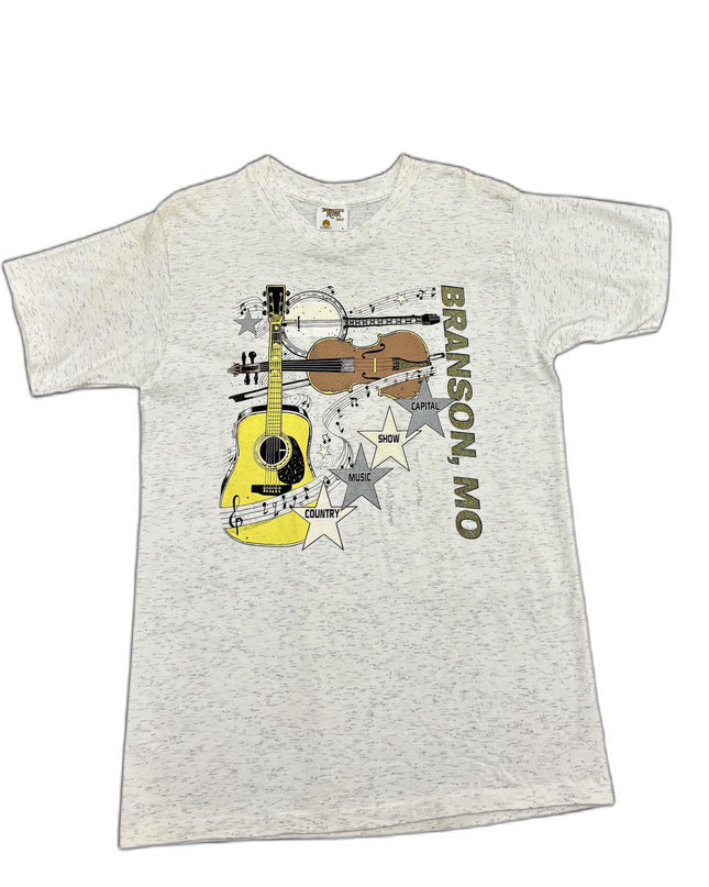 Tennessee River Gold Branson, MO Music Guitar Country T-Shirt - M