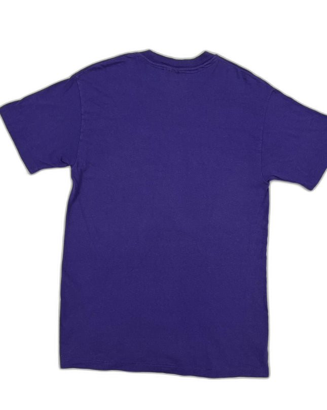 Hanes Beefy-T Black Hills Purple Scenic Graphic T-Shirt - S