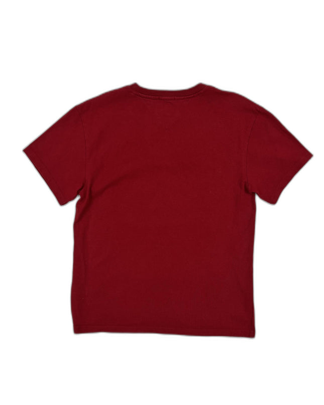 Tommy Hilfiger Jeans Arched Logo Graphic Red T-Shirt - S