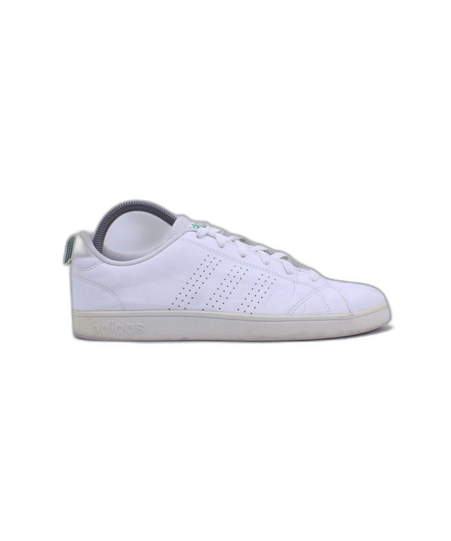 Adidas Neo Cloudfoam Shoes Advantage Clean Leather White Green | EU 39