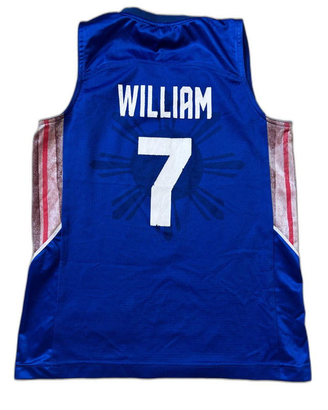 Pilipinas Basketball William # 7 Jersey - L