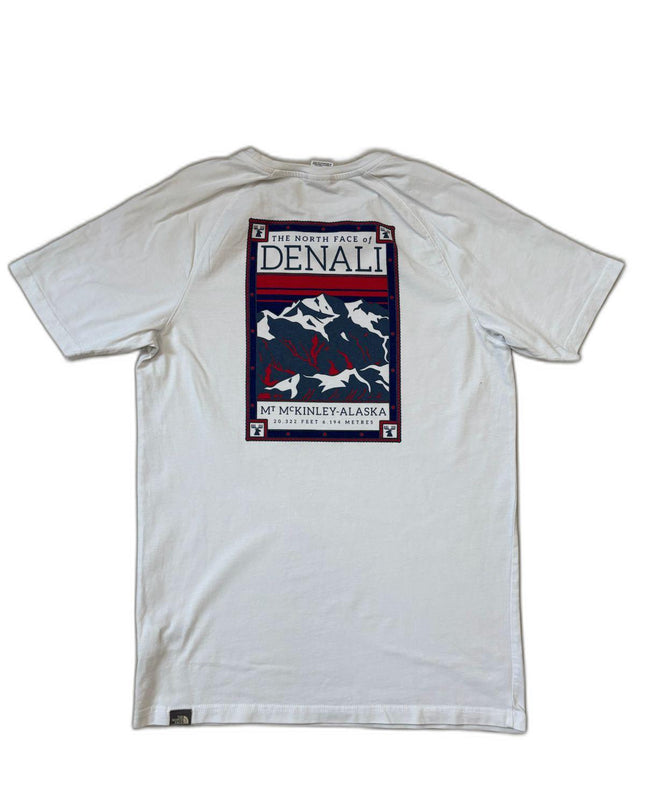 The North Face Denali Mt. McKinley Alaska White T-Shirt - S