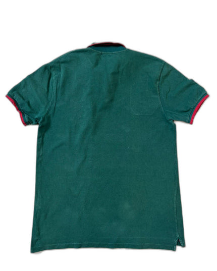 Ralph Lauren Vintage Green 3-Embroidered Polo Shirt - M