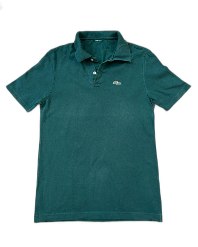 Lacoste Classic Fit Teal Green Polo Shirt - S