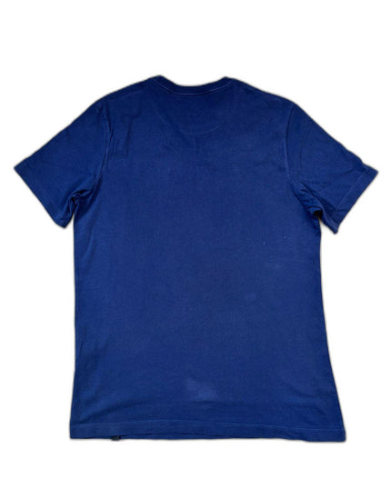 Nike Spurs Navy Blue Graphic with Logo Print  T-Shirt - M