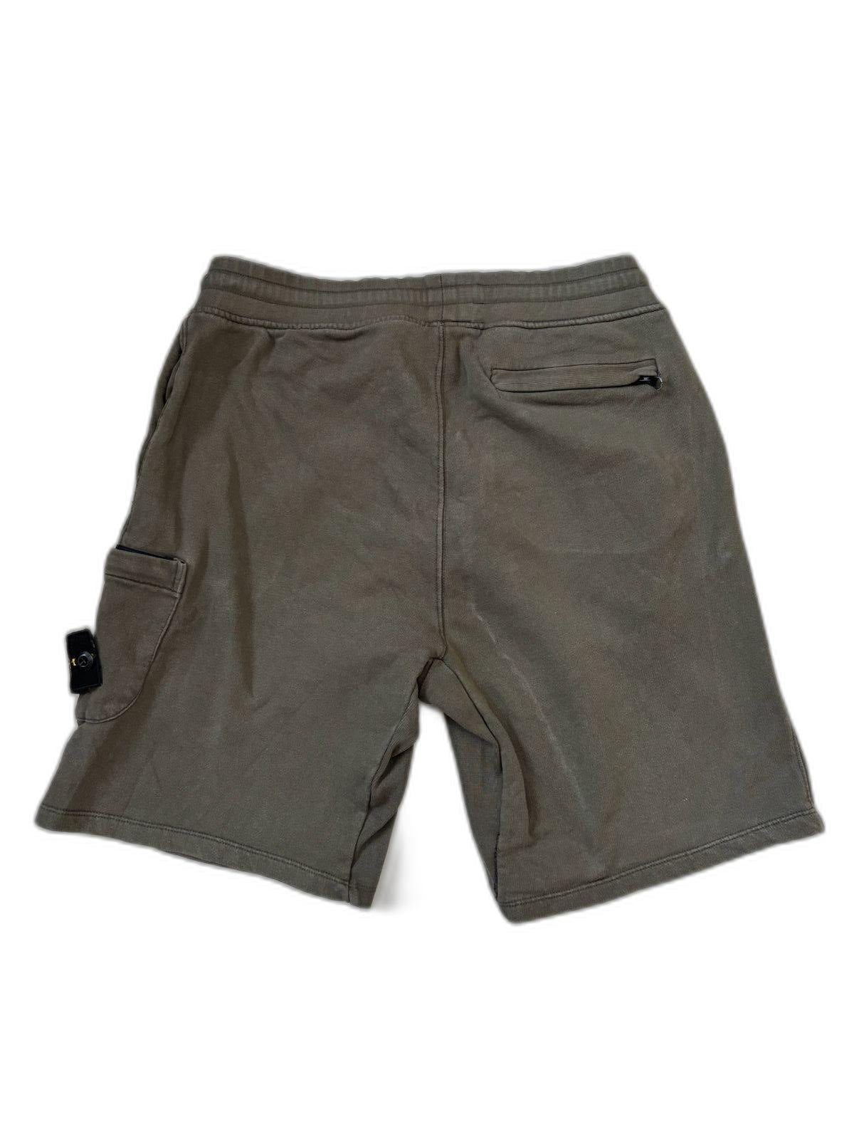 Stone Island Sweat Cargo Charcoal Gray Shorts - XS | Waist: 22"
