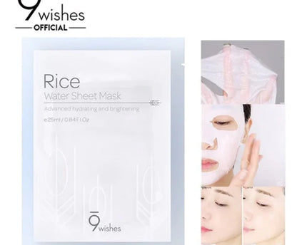 9Wishes Rice Water Sheet Mask