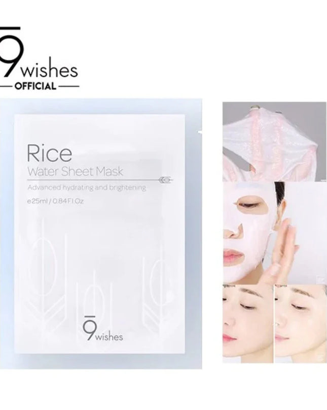 9Wishes Rice Water Sheet Mask
