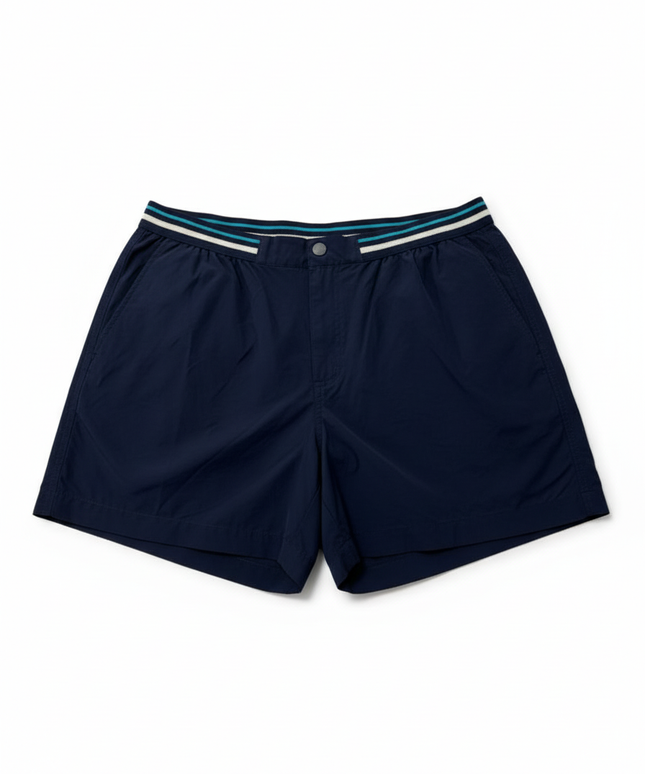 Tchibo Collection Navy Blue Mid Thigh Athletic Cut Shorts