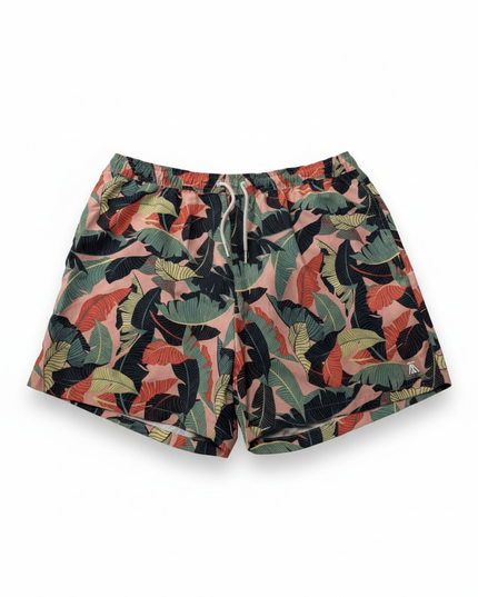 Topman Leaf Print Board Shorts