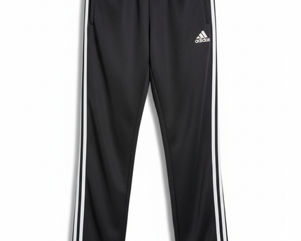 Adidas ClimaCool Black & White Striped Track Pants